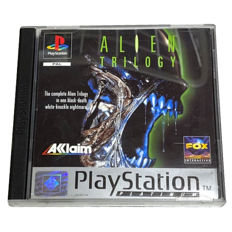 Buy Alien Trilogy PS1 PS2 PS3 (Platinum) PAL *Complete* (Preowned) - MyDeal