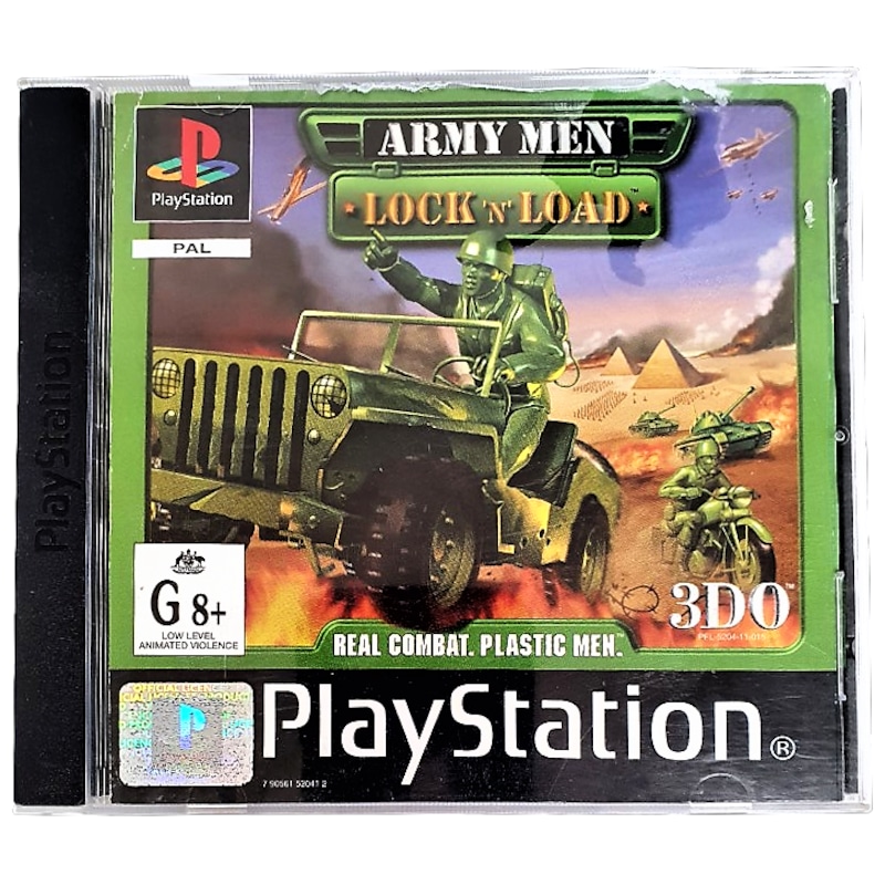 Ps2 Lock Buy Army Men Lock 'N' Load PS1 PS2 PS3 PAL *Complete* #1 (Pre-Owned ...