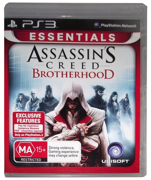 Buy Assassin's Creed: Brotherhood Sony PS3 (Essentials) (Preowned ...