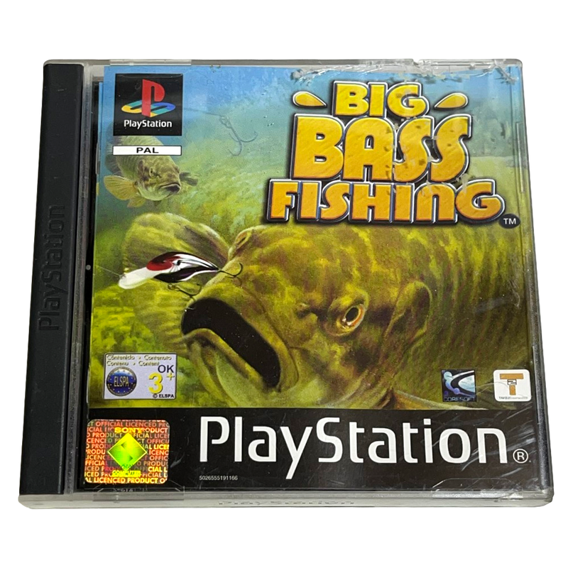 Buy Big Bass Fishing PS1 PS2 PS3 PAL *Complete* (Preowned) - MyDeal