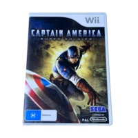 Captain America Super Soldier Nintendo Wii PAL *Complete* (Pre-Owned)