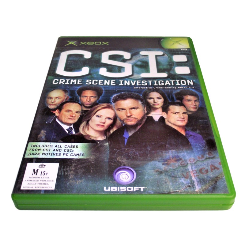 Buy CSI: Crime Scene Investigation XBOX Original PAL *Complete ...