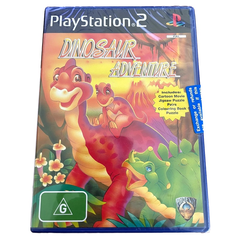 Buy Dinosaur Adventure Sony PS2 PAL *New Sealed* MyDeal