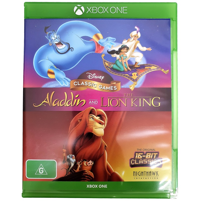 Buy Disney Classic Games Aladdin And The Lion King Microsoft Xbox One