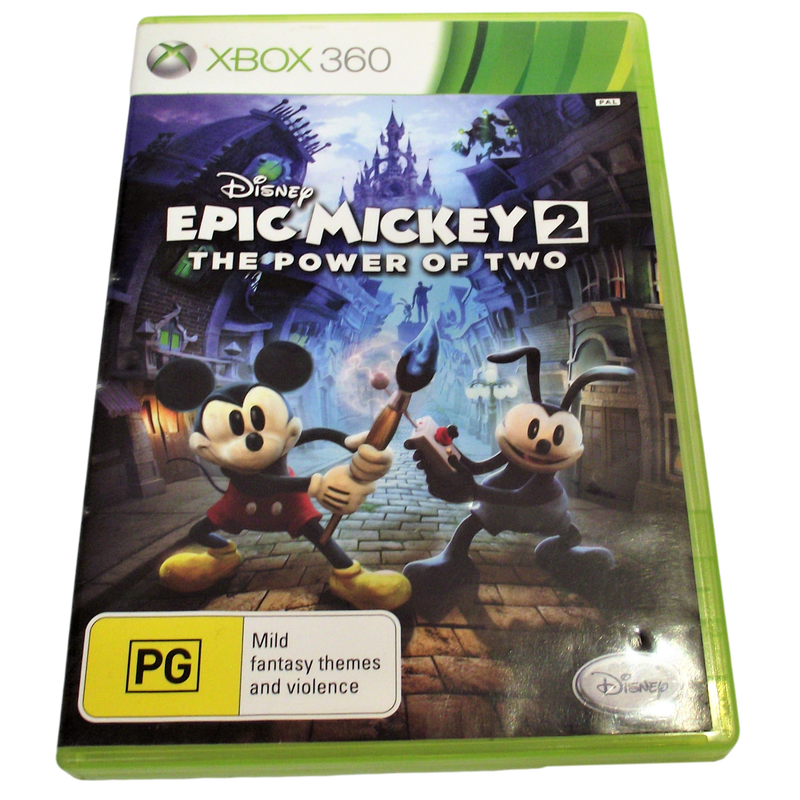 buy-disney-epic-mickey-2-the-power-of-two-xbox-360-pal-preowned-mydeal