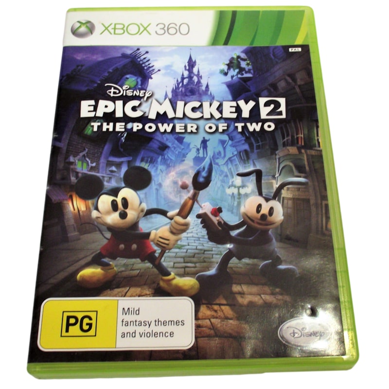 Buy Disney Epic Mickey 2 The Power Of Two XBOX 360 PAL Preowned MyDeal buy-disney-epic-mickey-2-the-power-of-two-xbox-360-pal-preowned-mydeal