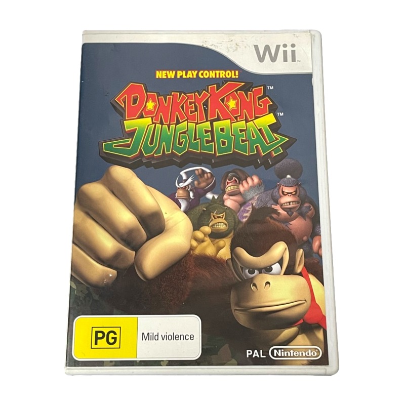 Donkey Kong Jungle Beat Nintendo Wii PAL (Preowned) MyDeal