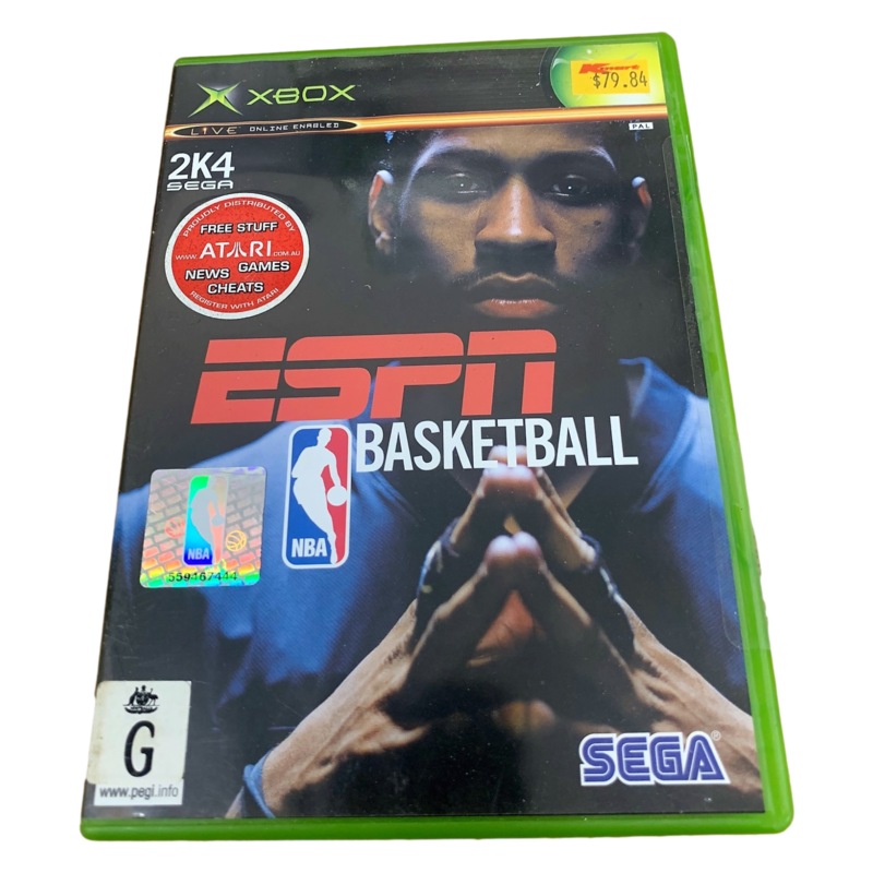 Buy ESPN NBA Basketball XBOX Original PAL (Preowned) MyDeal