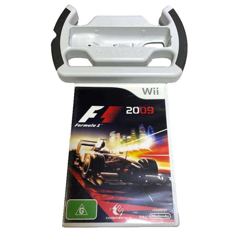 Buy F1 Formula 1 2009 With Wheel Nintendo Wii PAL Complete* Wii U