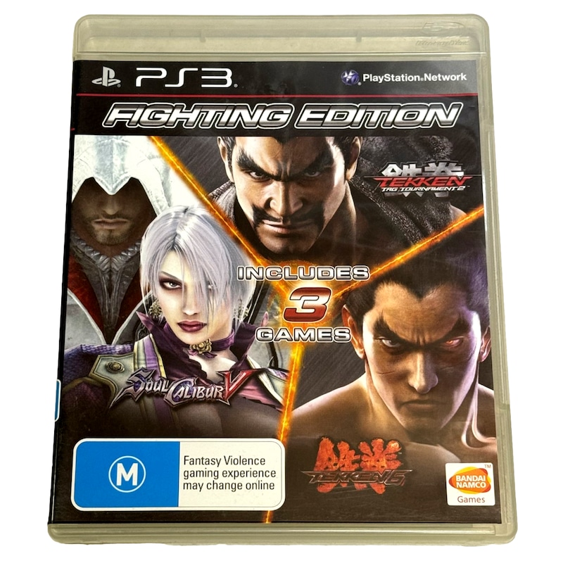 Buy Fighting Edition Sony PS3 Tekken 5 Tekken Tag Soul Calibur V ...