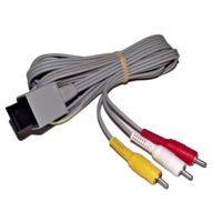 Genuine Nintendo Wii AV Cable Cord RCA (RVL 009) Wii U Original (Preowned)