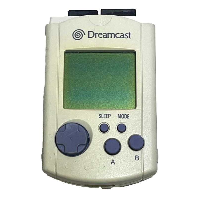 Buy Genuine Sega Dreamcast VMU NTSC PAL - White No Cap HKT-7000 (Preowned)  - MyDeal