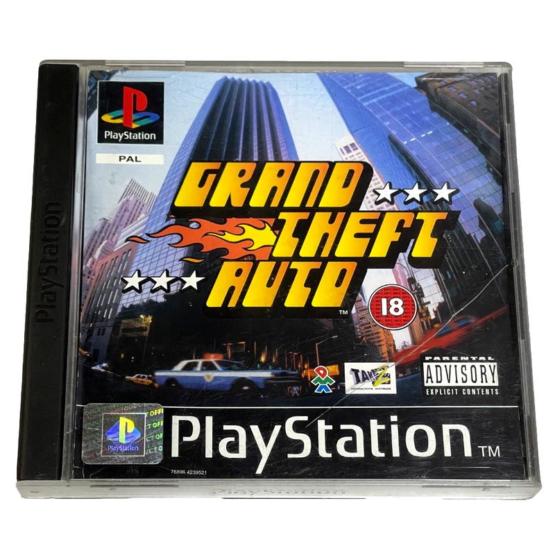 Buy Grand Theft Auto PS1 PS2 PS3 PAL *Complete* (Preowned) - MyDeal