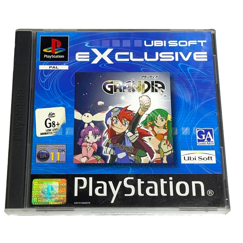 Jeu Grandia Sur PlayStation 1 – Complet PAL – Très Bon état
