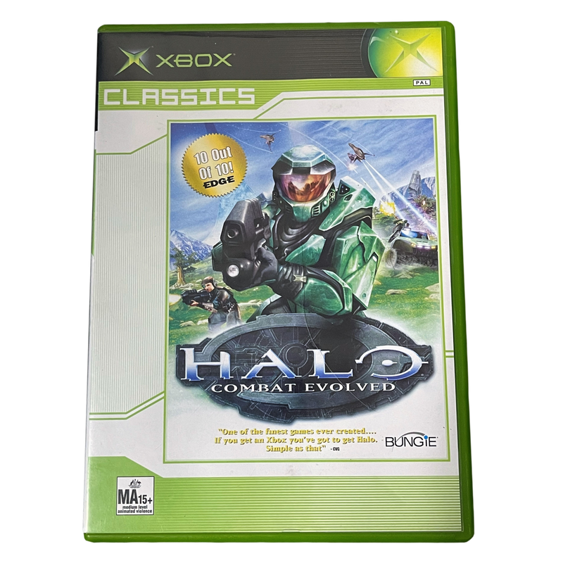 Buy Halo Combat Evolved Xbox Original PAL (Classics) *No Manual ...