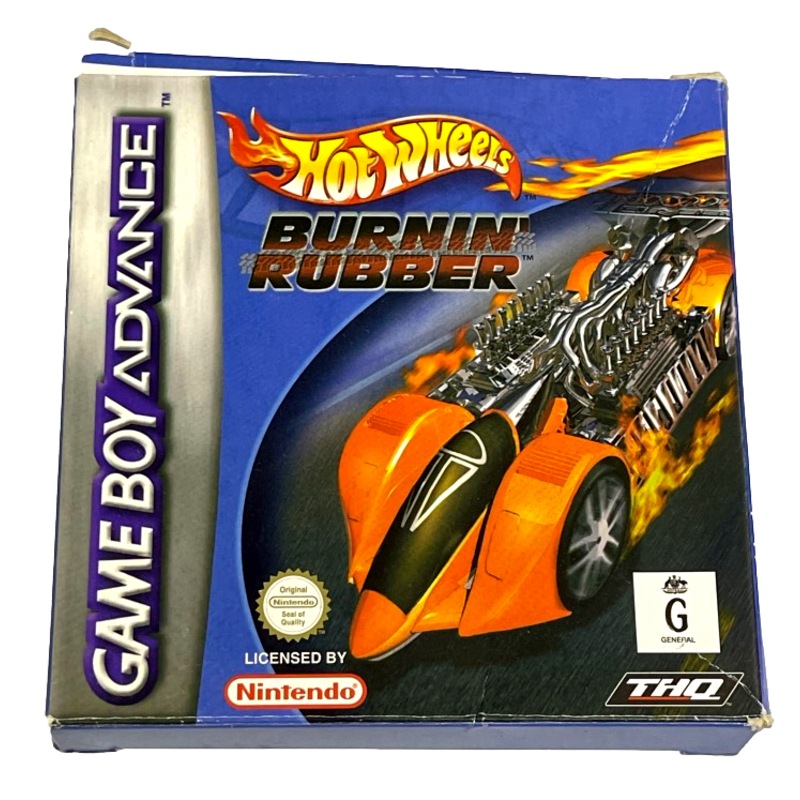 Buy Hot Wheels Burning Rubber Nintendo Gameboy Advance GBA Complete
