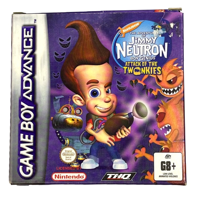 Buy Jimmy Neutron Boy Genius Attack of the Twonkies Nintendo GBA ...