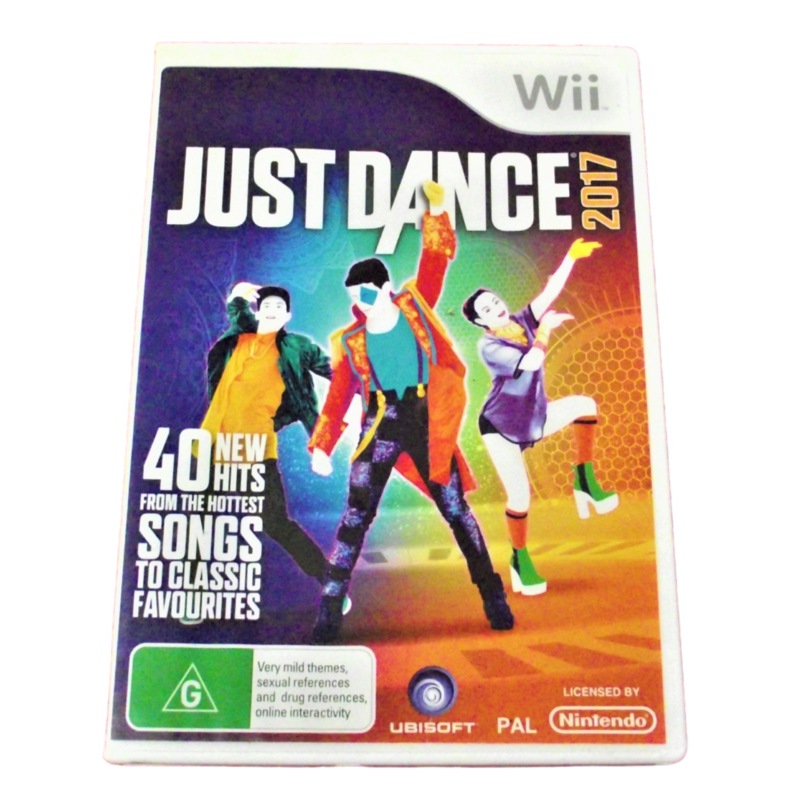 Buy Just Dance 2017 Nintendo Wii PAL *No Manual* Wii U Compatible (Preowned) MyDeal