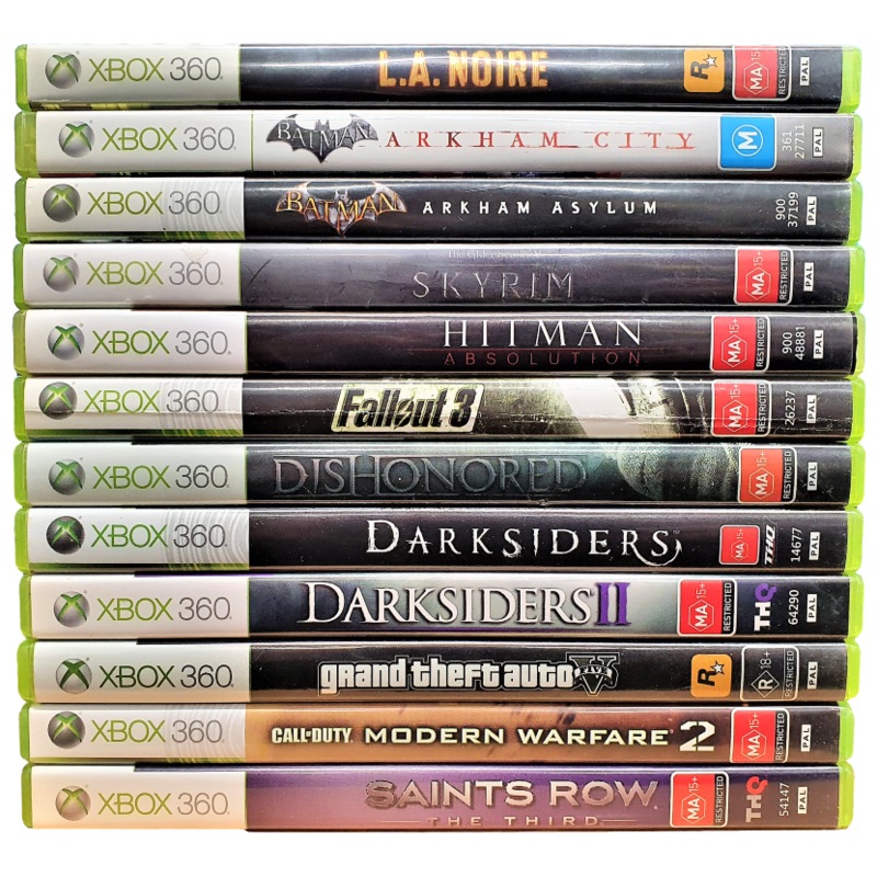 Buy Large Game Bundle XBOX 360 PAL XBOX360 Pack 4 (PreOwned) MyDeal
