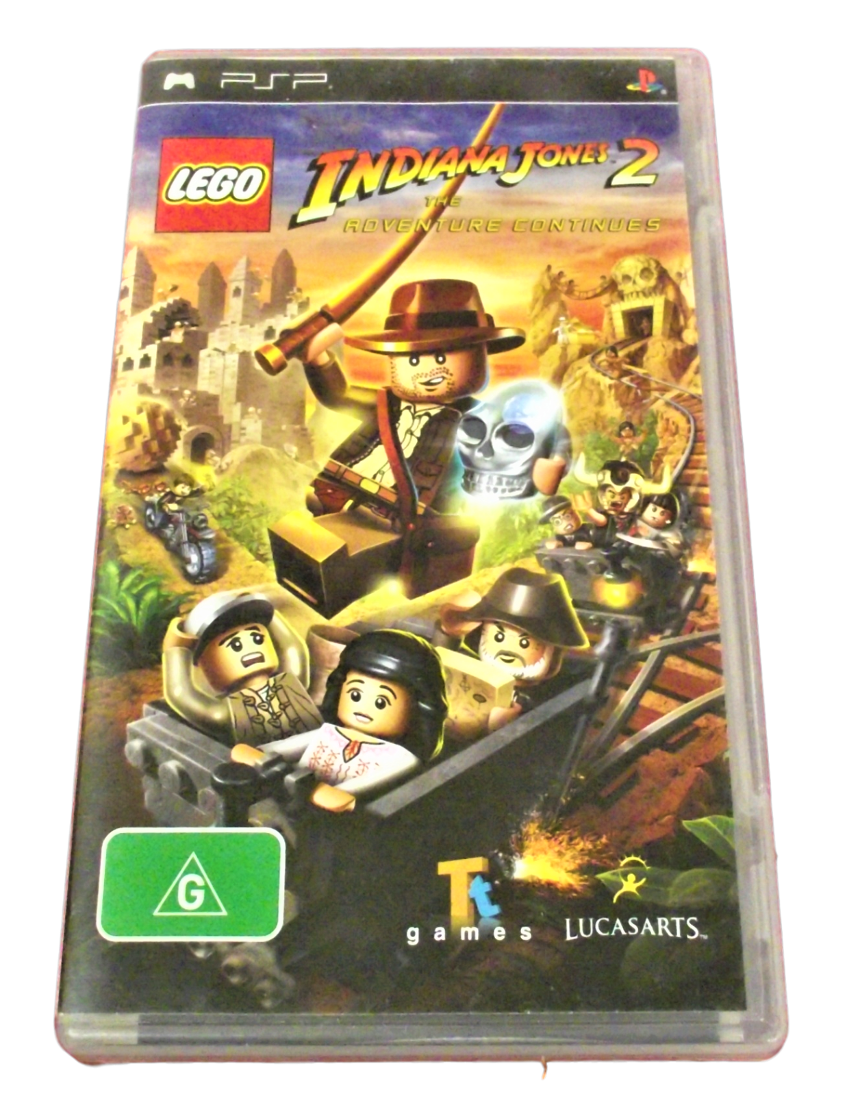 lego indiana jones 2 psp