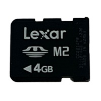 Lexar 4GB Sony PSP Go M2 Memory Stick Pro Duo Memory Card Genuine (Preowned)