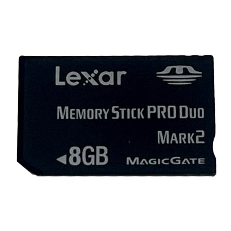 Buy Lexar 8GB Sony PSP Memory Stick Pro Duo Memory Card Camera Memory ...