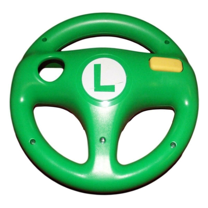 Buy Luigi Steering Wheel Hori Nintendo Wii U Mario Kart 8 (Preowned ...