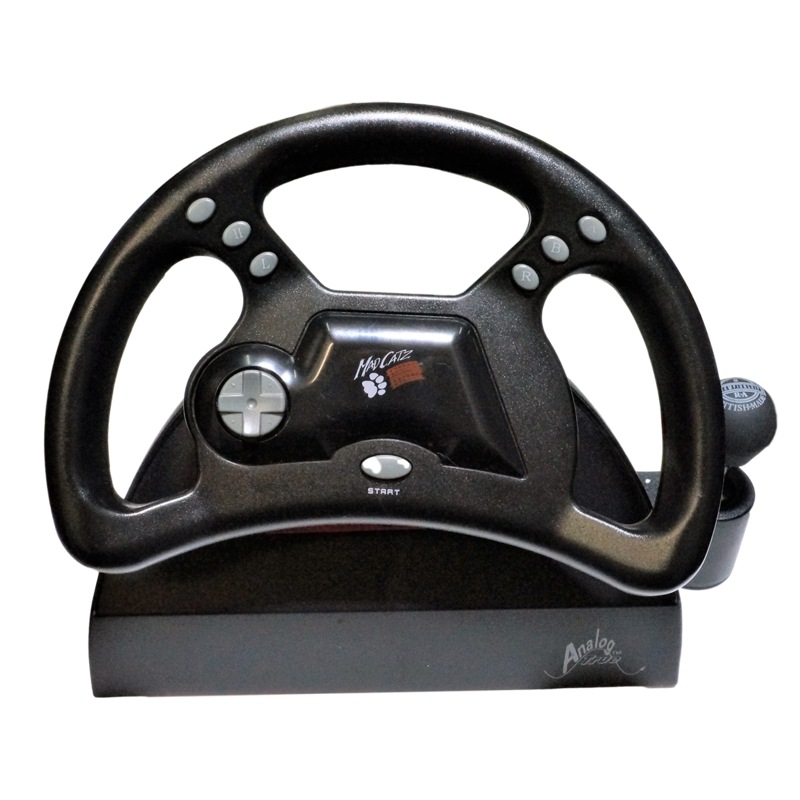 Buy Mad Catz Analog Steering Wheel for Playstation 1 in Original Box
