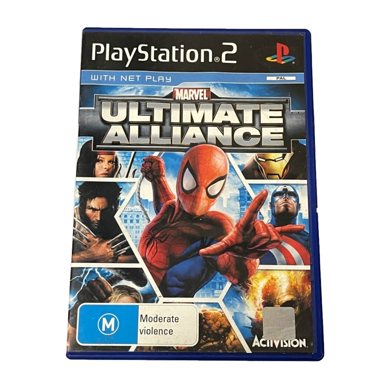 Buy Marvel Ultimate Alliance PS2 PAL *Complete* (Preowned) - MyDeal