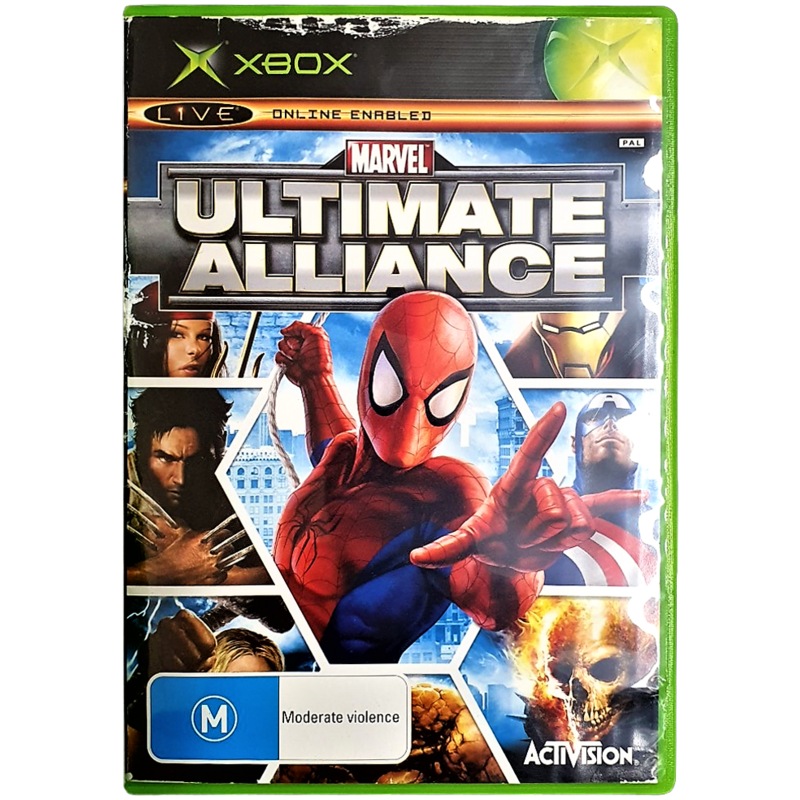 Buy Marvel Ultimate Alliance XBOX Original PAL *Complete* (Pre-Owned ...