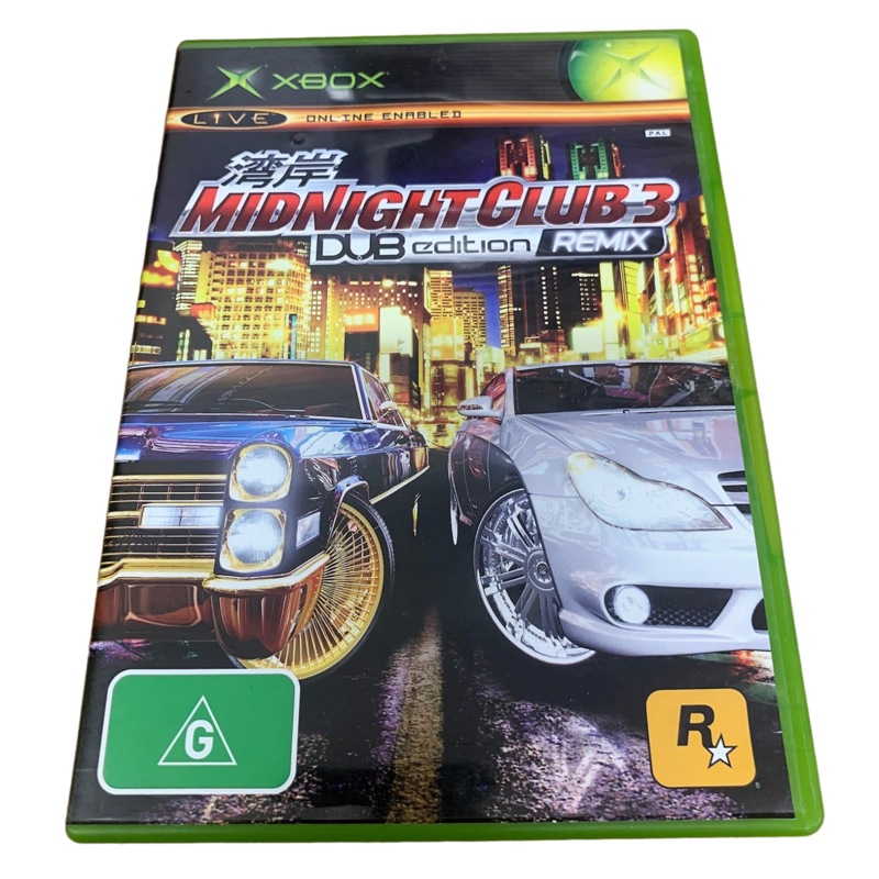 Buy Midnight Club 3 DUB Edition Remix XBOX Original PAL *Complete*  (Preowned) - MyDeal