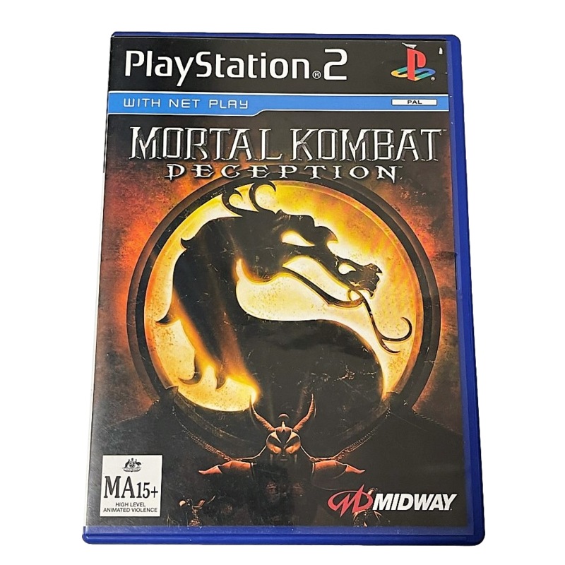 Buy Mortal Kombat Deception PS2 PAL *Complete* (Preowned) - MyDeal