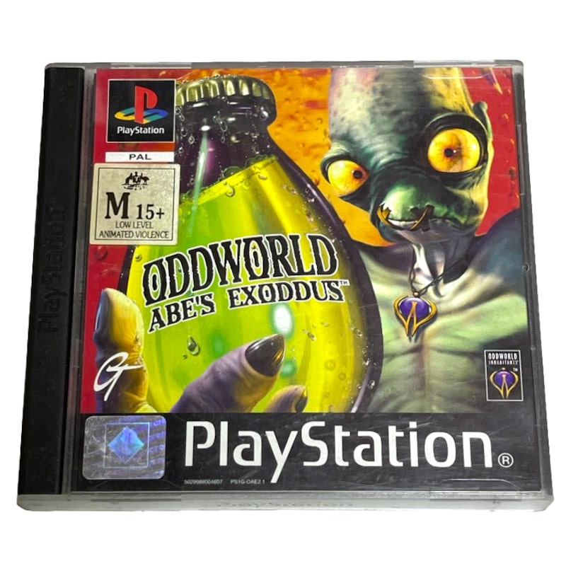 Buy Oddworld Abes Exoddus Ps1 Ps2 Ps3 Pal No Manual Preowned Mydeal