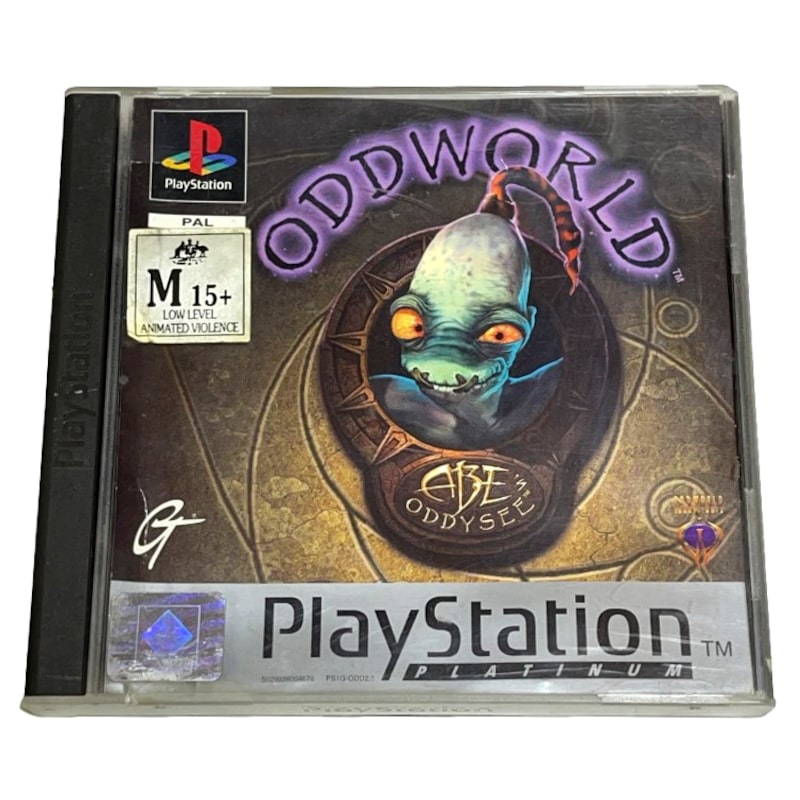 Buy Oddworld Abe's Oddysee PS1 PS2 PS3 (Platinum) PAL *Complete ...