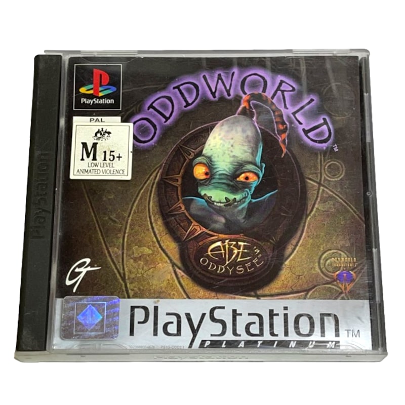 Buy Oddworld Abe's Oddysee PS1 PS2 PS3 (Platinum) PAL *No Manual ...