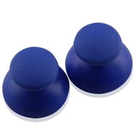 Pair of Blue Analog Thumbstick Caps PS2 Playstation 2 Dual Shock Controller