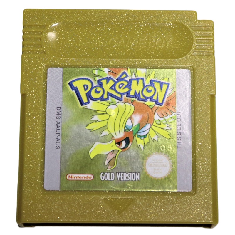 Buy Pokemon Gold Version Nintendo Gameboy Cartridge #1 (Preowned) - MyDeal