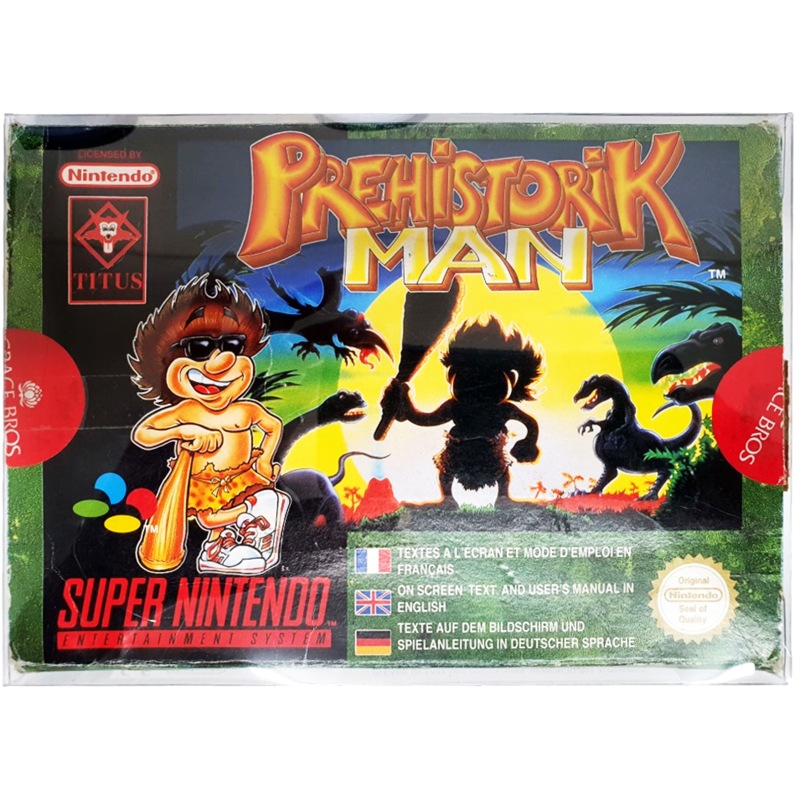 Buy Prehistorik Man Super Nintendo SNES Boxed PAL (PreOwned) MyDeal