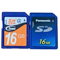 Random 16GB SDHC Secure Digital Memory Card SD Nintendo 3DS Class 4 (Preowned)