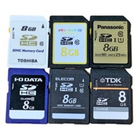 Random 8GB SDHC Secure Digital Memory Card SD Nintendo 3DS Class 10 (Preowned)