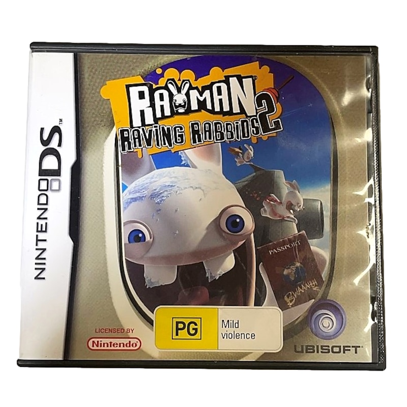 Buy Rayman Raving Rabbids 2 Nintendo DS 2DS 3DS Game *Complete* (Pre ...