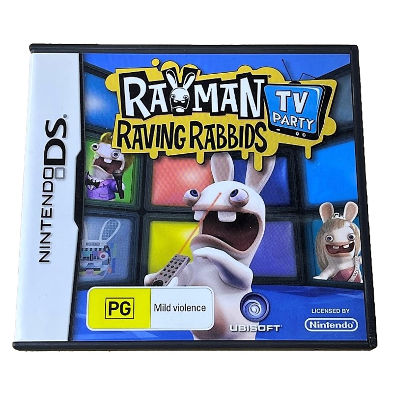 Buy Rayman Raving Rabbids TV Party Nintendo DS 2DS 3DS Game *Complete ...