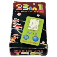 Retro 23 in1 Clip-On Bric LCD Handheld Game *Boxed* Working SGAM (Preowned)