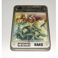 Samurai Warriors Hori Magic Gate PS2 Memory Card PlayStation 2 8MB (Preowned)