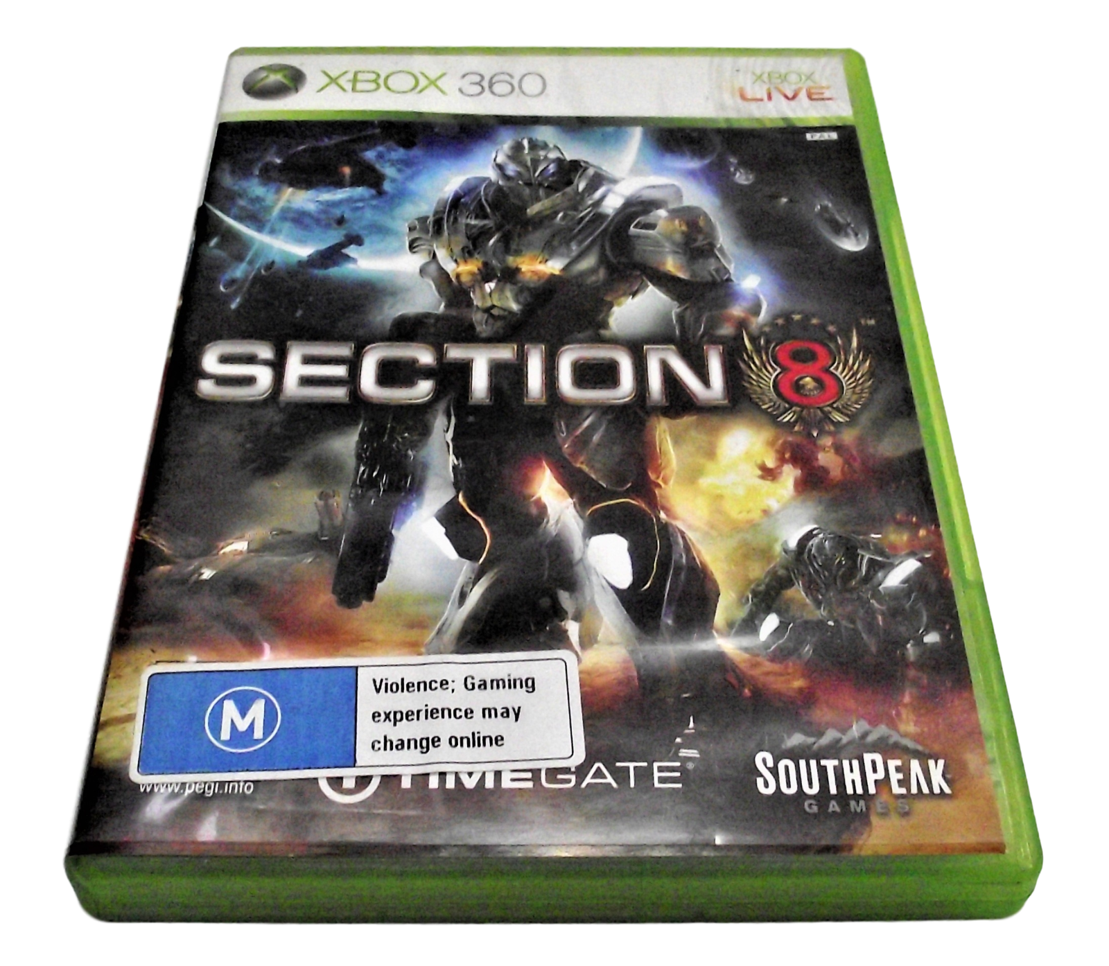 Section 8 XBOX 360 PAL (Preowned)