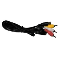 Sega Saturn AV Cables RCA TV Replacement New Aftermarket