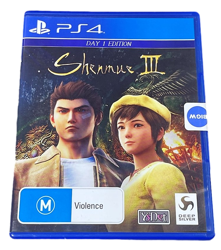 Shenmue III Sony PS4 Playstation 4 *Brand New Shop Sealed*