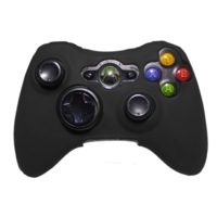 Silicone Cover For XBOX 360 Controller Skin Case Black