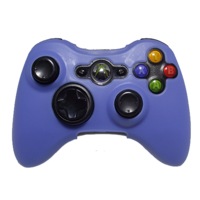 Silicone Cover For XBOX 360 Controller Skin Case Blue
