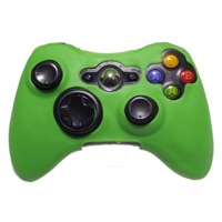 Silicone Cover For XBOX 360 Controller Skin Case Green